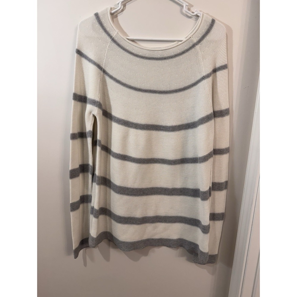Vineyard Vines Sweater Striped Cotton Beach Boho Classic Core Womens Medium